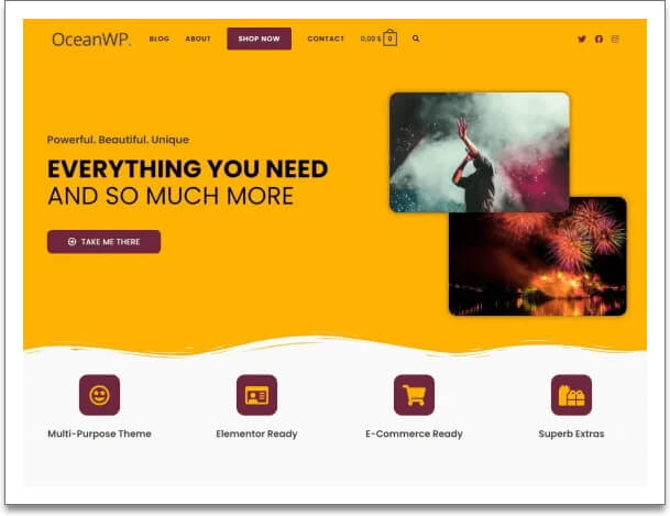 OceanWP Theme_워드프레스 무료 테마