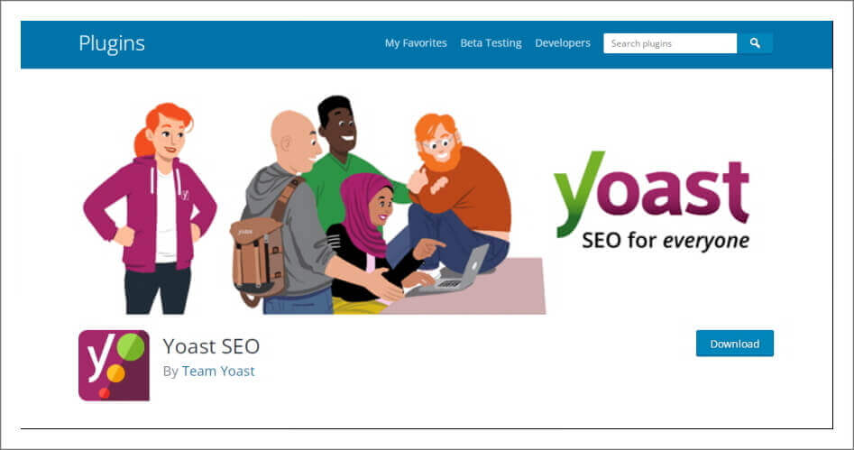 워드프레스 플러그인 추천 top 5_Yoast SEO