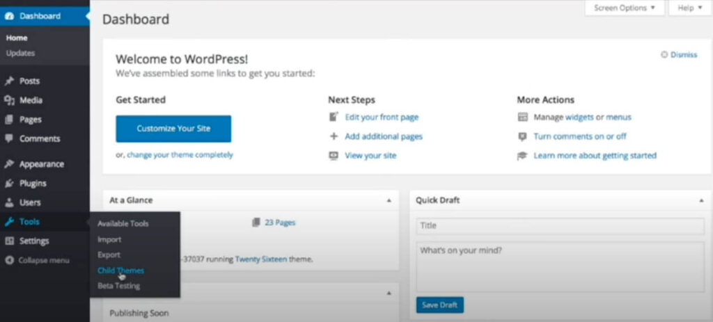 child theme configurator 설치_1